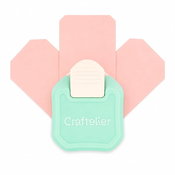 Craftelier - 3 Way Corner Cutter Punch 0.157'' 0.276'' 0.394'', 3 in 1 Paper Punch for Scrapbooking Supplies, Cardstock, Business Cards, Photographs & DIY Paper Crafts
