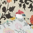 thumbnail image 3 of Yayeee Tapestry Wall Hanging for Bedroom 60" x 40" Living Room Home Wall Art Decor, Beige Red Floral, 3 of 7