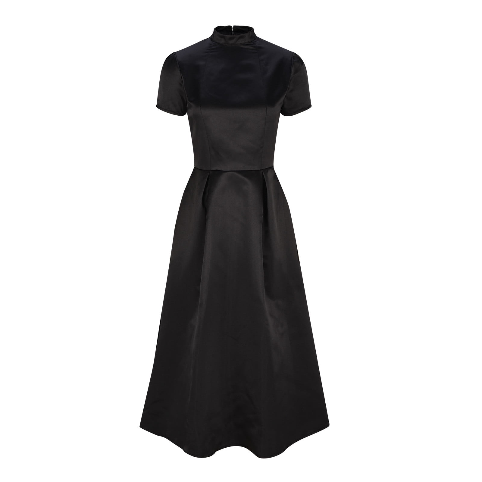 black satin dress for funeral Dress Styles Black Funeral Dresses For Women Fashion Styles For Funeral 2024 Black Dresses, Satin Gowns More