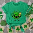 thumbnail image 1 of Pntutb T-Shirt à Manches Courtes Plus Size pour Femme Saint Patrick'S Day avec Col Rond et Manches Courtes, 1 of 4