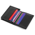 thumbnail image 3 of HAWEE Men's Bifold Front Pocket Wallet Genuine Leather RFID Blocking Card Billfold 5 Slots with Cash Clip, Black, 3 of 7