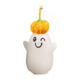 thumbnail image 2 of 2 Pieces Halloween Ghost Shaped Wax Candles, Cute Solid Paraffin Scented Decorative Table Ornament, Spooky Holiday Party Favors for Fireplace Mantel Dining Table, Festive Home Accent Gift Box Set, 2 of 7
