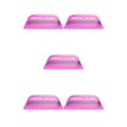 thumbnail image 2 of Justharion Hot Dog Roller For Grill Deliciously Topped Hot Dogs 15 Rows Of Can Cut Hot Dogs Easily pink 5Set, 2 of 6