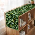 thumbnail image 6 of Table Runners 72 Inches Long Dress Scarves, St. Patrick's Day Farmhouse Kitchen Table Runner, Coffee Tablerunners, Watercolor Lucky Shamrocks Spring Leaves 14x72 Inch, 6 of 9