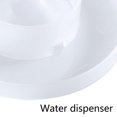 thumbnail image 4 of Bird Chicken Automatic Food Water Feeder Poultry Feeder Port Rain No Waste Fit for Buckets Barrels Auto Feeding Plate, 4 of 4