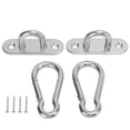 thumbnail image 1 of Juego de montaje en techo para hamaca, kit para colgar silla hamaca, kit para colgar silla hamaca, kit de perchas oscilantes, instalación sin esfuerzo, 1 of 8