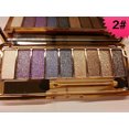 9 Colors Glitter Eyeshadow Eye Shadow Palette & Makeup Cosmetic Brush