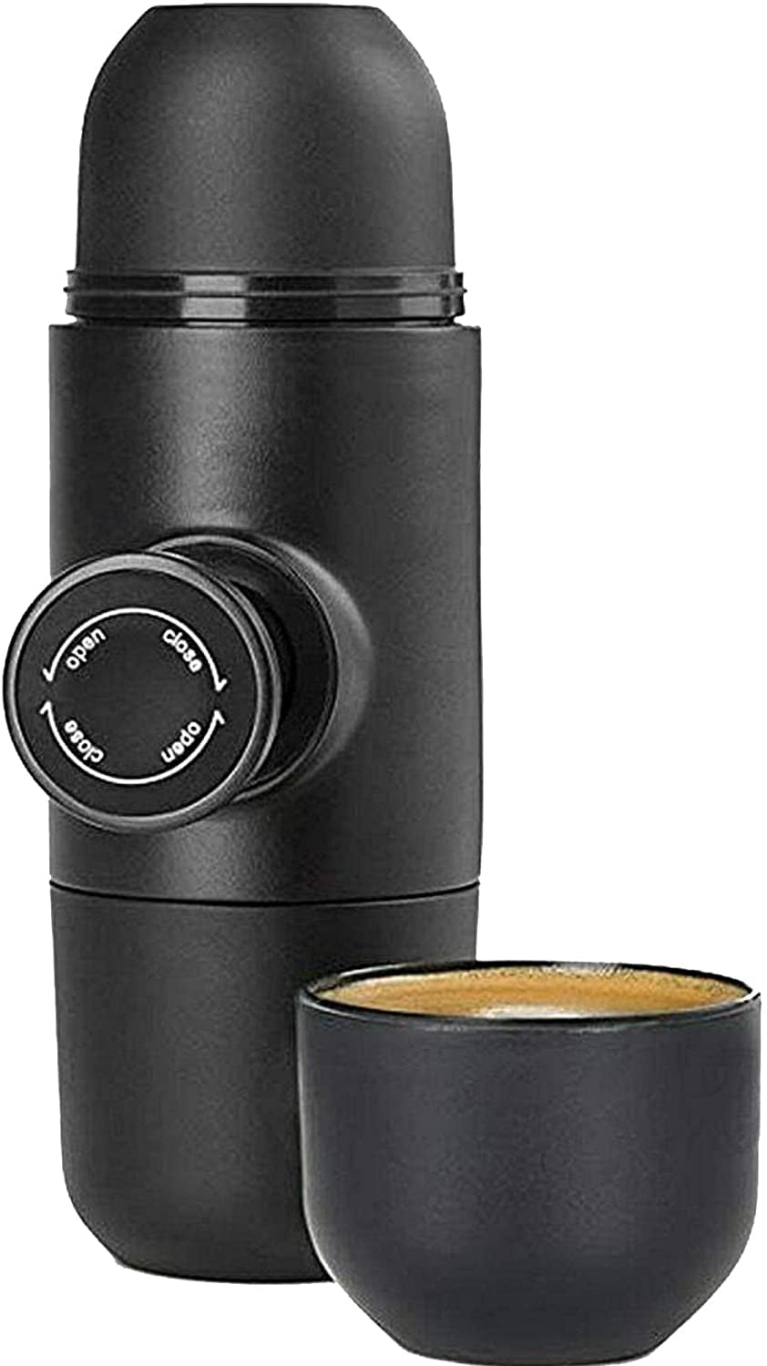  Portable Espresso Machine,Portable Coffee Maker,Electric Espresso  Machine,Espresso Maker Compatible Ground Coffee, Hand Coffee Make for K Cup  Capsules for Camping, Travel, RV, Hiking,Office: Home & Kitchen