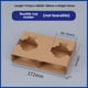 thumbnail image 1 of Portavasos desechable para llevar, posavasos para té con leche, taza individual, taza doble, cuatro tazas, base corrugada desgarrable, taza rechoncha, portavasos para café, 1 of 6