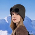 thumbnail image 2 of Mikilon Women Winter Knitted Hat Plus Velvet and Thickem Ski Hats Outdoorsy Comfortable Wram Hats, 2 of 2
