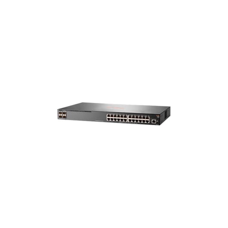 UPC: 0190017005003 | HP Aruba 2930F 24G 4SFP+ Switch – 24 Ports – Manageable – 4 x Expansion Slots – 10GBase-X  10/100/1000Base-TX – Uplink Port – Modular – 24 x Network  4 x Uplink – Twisted Pair  Optical Fiber – 10 Giga