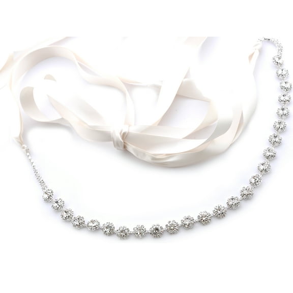 Wedding Sash Bridal Belts Simple Classic Ribbon Sash for Dress