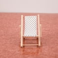 thumbnail image 2 of Accesorios de juguetes en miniatura Zulema Silla de playa de Madera 1:12, 2 of 5
