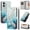 Color-2, variant on Leather For Apple iPhone 17e / 16e 6.1-inch Wallet Case Crystal Material  Butterflys&Flowers, With Card Holder,Wristband， Magnetic Clasp Kickstand Folio Cover,Color-2,For iPhone 17e / 16e