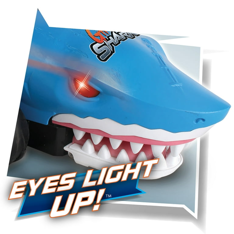 NKOK: Stunt Twisterz RC - Ghost Shark - Blue Remote Control Trick