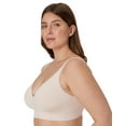 thumbnail image 2 of Women's Bali DF3380 Comfort Revolution Modern Seamless Wirefree Bra (Sandshell S), 2 of 5