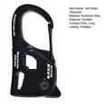 thumbnail image 5 of Soumake Aluminum Alloy Tent Rope Tensioner Rustproof Strong Load-Bearing Lightweight Portable Tent Cord Adjuster Practical, 5 of 8