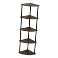 thumbnail image 2 of GROWTH TANK Corner Shelf Corner Display Shelf Durability Frees Standing Easy to Install Storage Rack Multipurpose for Kitchen Office Home 122cm, 2 of 9