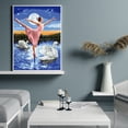 thumbnail image 2 of Cuadros Decorativos Bailarines en el lago de los cisnes 40x50cm pintura al óleo por números pintura SXD202106041 Ehuebsd Nuevos Originales, 2 of 8