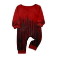thumbnail image 4 of Racifhz Cozy Family Matching Pajamas Halloween Loungewear Set Soft Long Sleeve Top and Pants Holiday Sleepwear for Family Gathering and Autumn Fall Nightwear Gifts, 4 of 6