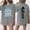 Gray, variant on 2026 Graduation Clothes, Short Sleeve Tops for Women, Soft Lightweight Tops Clothes, Wonderful Vision Design Tops, Class of 2026 Shirts for Grandpa Purple Size: 2XL