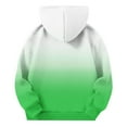 thumbnail image 6 of MKOSPLRT Oversized Hoodies for Kid 5-15Y Long Sleeve Raglan Pullover Tops Casual Gradient Sweat Shirts Fall Loose Fit Hoodies with Pocket, 6 of 7