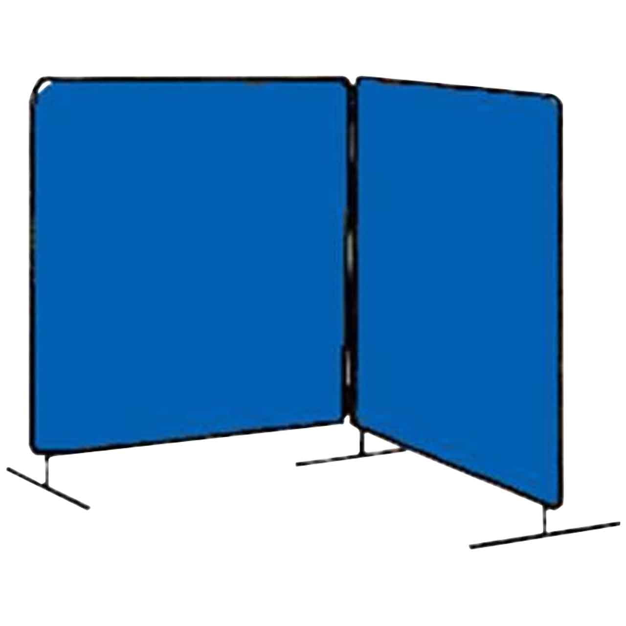 Tillman 6042066 6x6 ft Blue Vinyl Welding Curtain with Frame Walmart