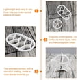thumbnail image 5 of Set of 2 round and oval loaf pans (white), 5 of 5