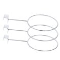 thumbnail image 2 of Weiweiguan 3Pcs Mounted Basketball Holder Iron Balls Storage Rack Hats Display Rack for Displaying, 2 of 7