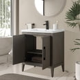 thumbnail image 4 of Vanity Art 30” Single Sink Bathroom Vanity Cabinet with Ceramic Countertop, 4 of 9