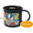 thumbnail image 2 of 200ml Black Pokemon Cup from Japan with Handle and Characters that Kids will Love, 2 of 5