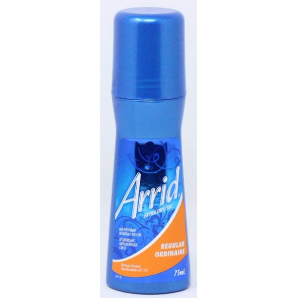 Arrid Extra Dry Roll On Antiperspirant Deodorant, Regular, 2.5 Oz (Pack