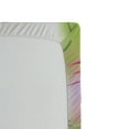 thumbnail image 3 of Ambesonne Modern Fitted Sheet, Tulips Urban Graphic, Queen Size, Pink Green, 3 of 3