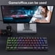 thumbnail image 4 of HXSJ V700 61 Teclas RGB Retroiluminación USB Teclado con cable para computadora PC Gamers Ndcxsfigh Nuevos Originales, 4 of 9
