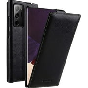 melkco Premium Leather Case for Samsung Galaxy Note 20 Ultra - Jacka Type (Black LC) (MKJKSSN20UJT1BKLCLT)