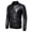Black (thin version), variant on Men's Motorcycle PU Leather Jacket, Youth Casual Stand Collar Coat, Stylish Outerwear for Everyday Wear, Trendy Fashionable Design