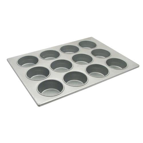Chicago Metallic 43375 Glazed 12Cavity Jumbo Muffin Pan