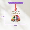 thumbnail image 4 of Wagging Tail Collie Celebrates Rainbow Pride Month LGBT LGBTQ+ Acrylic Benelux Ornament Collie Dog Lover Gifts Idea Home Tree Decor - 01003, 4 of 4