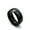 8mm High Polished Arc Ring, variant on 2/6/8/10/15mm Titanium Band Men Womens Stainless Steel Black Matte Polished Ring