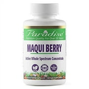 Paradise Maqui Berry Supplement, Vegan, Non-GMO, Gluten Free, 60 Vegetarian Capsules