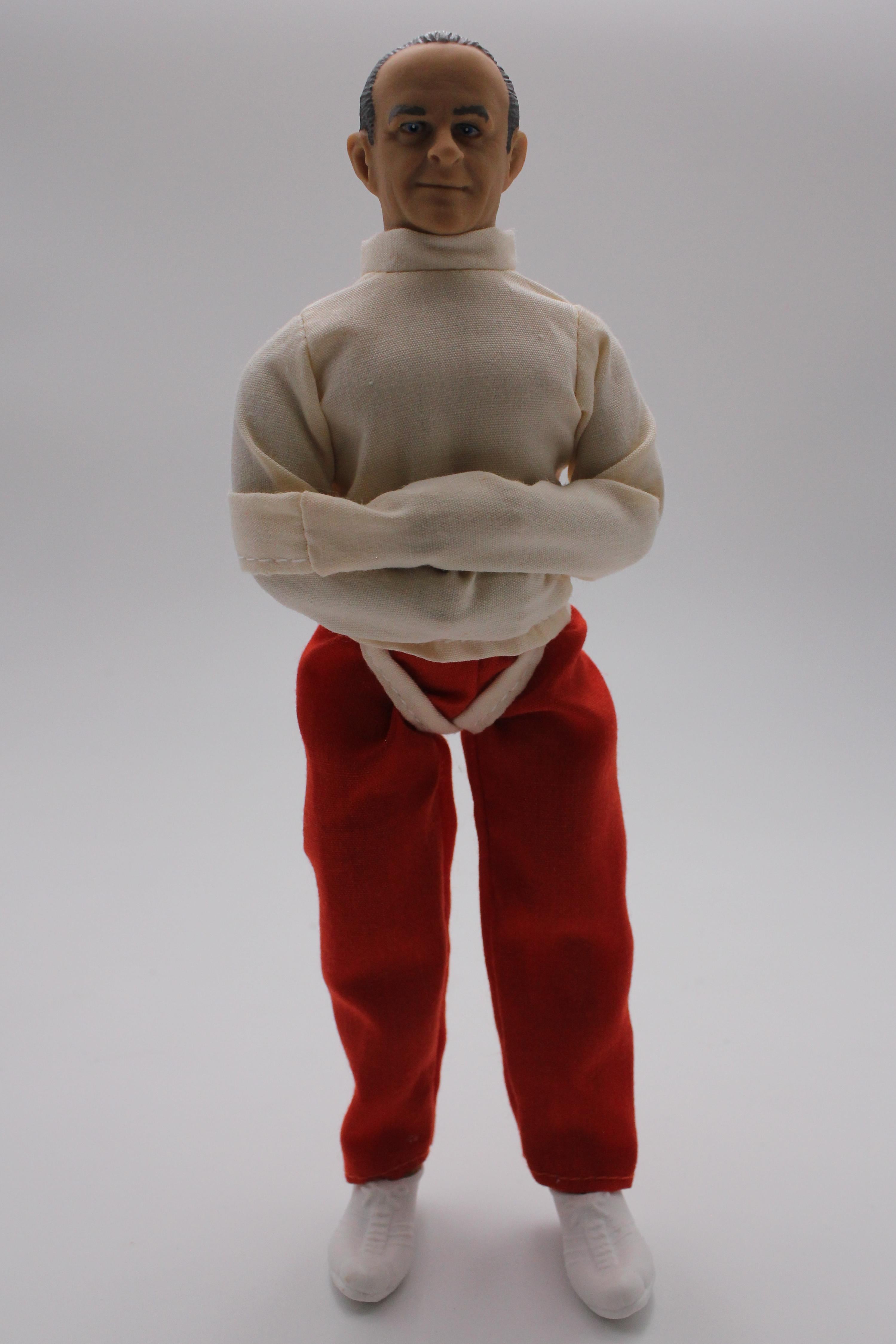 non painted tin figure Hannibal Lecter