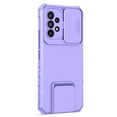 thumbnail image 6 of JTCASES for Samsung Galaxy A23 Case, Sliding Camera Cover & Foldable Kickstand Shockproof Corners Anti-fall Rugged Anti-slip PC TPU Heavy Duty Protective Hybitd Shell - Purple, 6 of 12