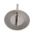 thumbnail image 1 of Mini  Saw Blade  Wheel Grinding 10X Mini  Saw Blade Cutting Disc  Wheel Grinding + 2 Mandrel  For Grinding Machine, 1 of 3