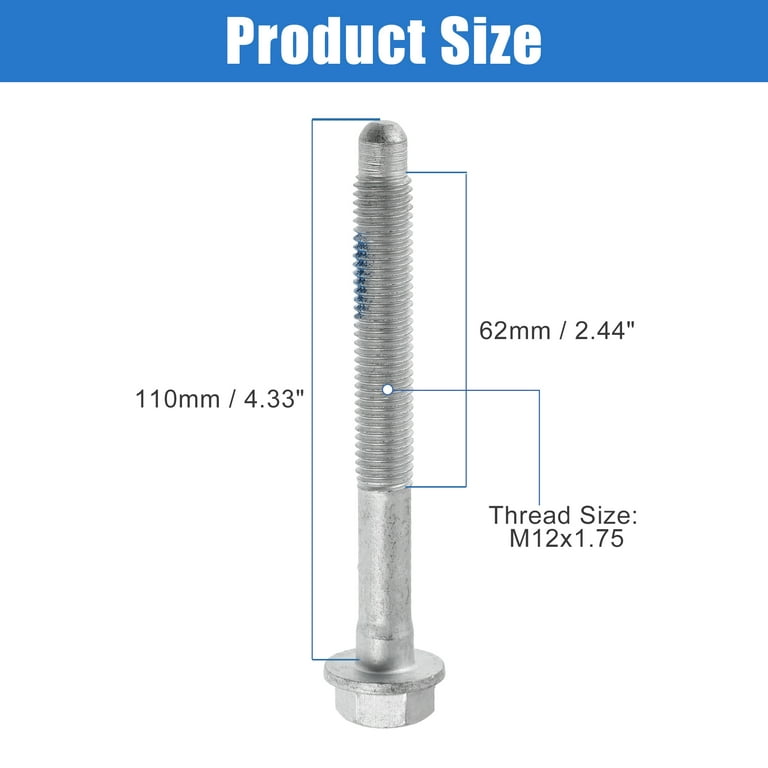 Unique Bargains 4Pcs Cab Body Assembly Mount Cushion Bolt for  