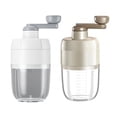 thumbnail image 2 of Home Manual Ice Crusher Slush Machine with Stainless Steel Blade Portable Detachable Slushie Machines White, 2 of 5