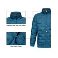 thumbnail image 7 of Little Donkey Andy Men's Puffer Warm Jacket Windproof Winter Coat with Recycled Insulation Blue XL, 7 of 7