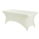 thumbnail image 1 of «Mantel elástico de poliéster para mesas rectangulares: diseño elástico ajustado para fiestas al aire libre, bodas, banquetes y reuniones. Duradero y sin arrugas»., 1 of 3