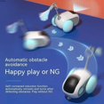 thumbnail image 4 of Jouet Télécommandé pour Chat, Voiture Roulante Active avec Voiture Remplaçable, Voiture Rechargeable pour Chats/chatons Petits Chiens d'Intérieur Bleu, 4 of 6
