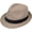 Beige, variant on 1920s Party Accessories Fedora Hats for Men Women Short Brim Unisex