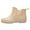 Khaki, variant on Women's Decks Boots Water Proof Ankle Rain Boot Slip on Rubber Garden Fishing Booties for Boating Camping Farming Work Black Size 6.5